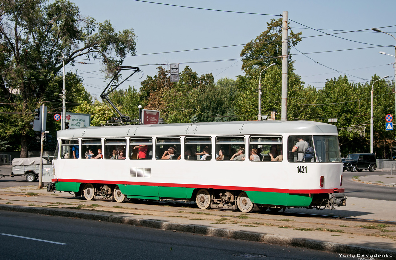Днепр, Tatra T4DM № 1421