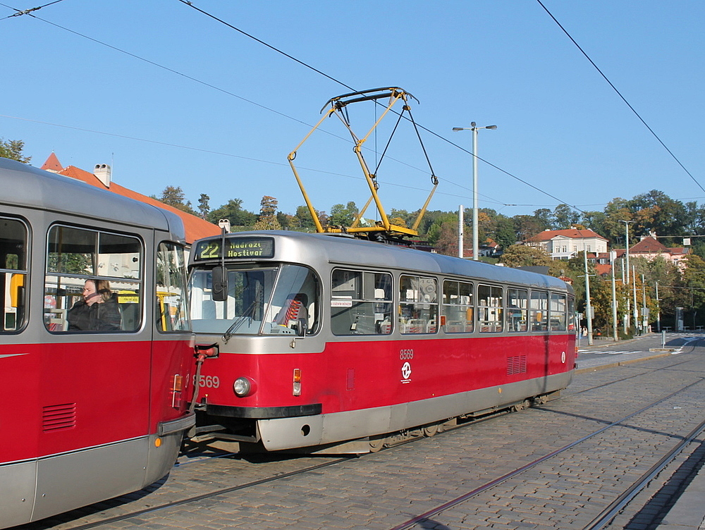 Прага, Tatra T3R.P № 8569