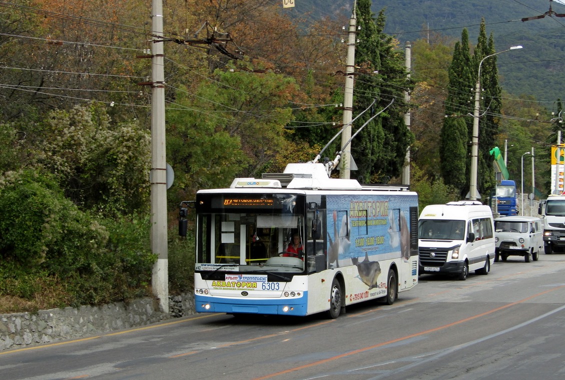 Крымский троллейбус, Богдан Т60111 № 6303