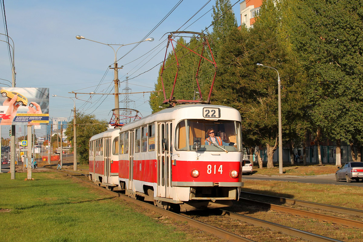 Самара, Tatra T3SU № 814