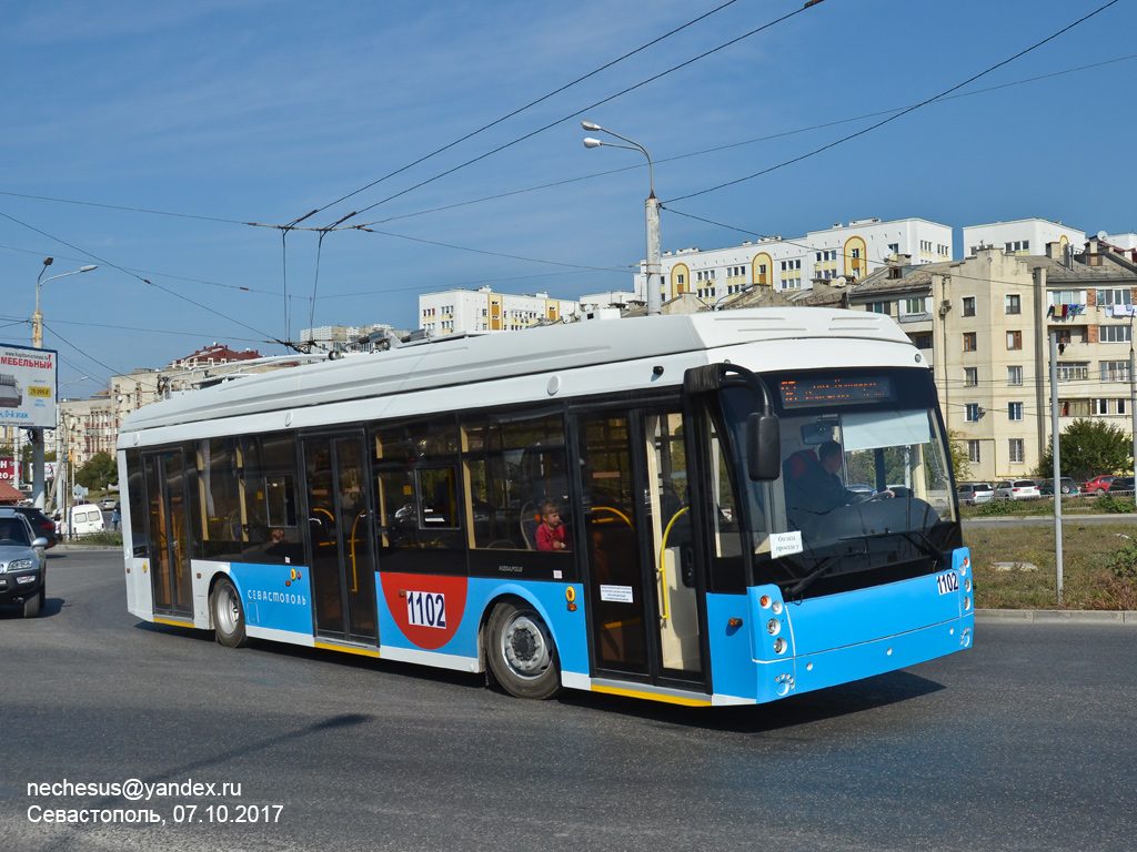 Sevastopol, Trolza-5265.03 “Megapolis” # 1102