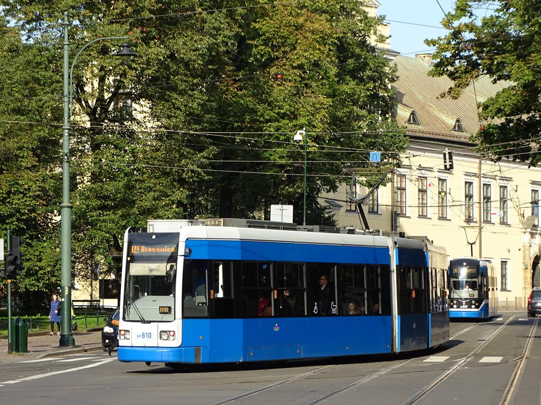 Краков, Bombardier NGT6 № RP610 Краков, Bombardier NGT6 № RP610