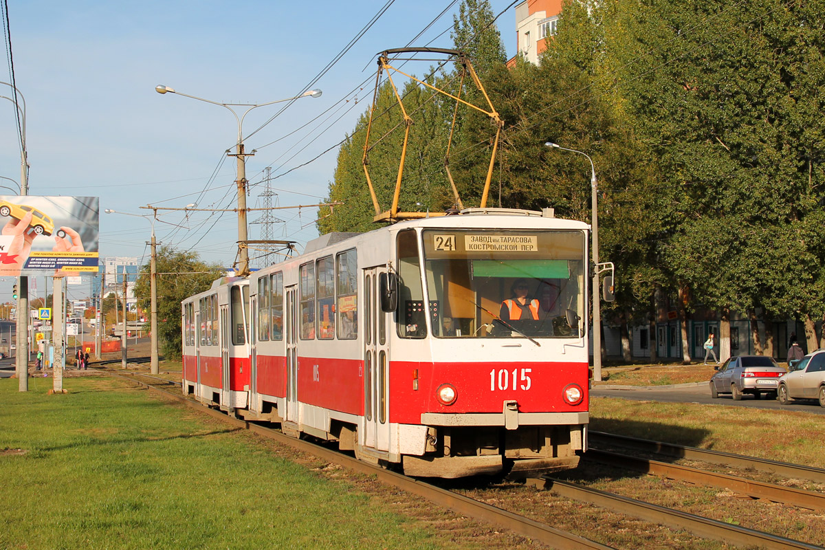 Самара, Tatra T6B5SU № 1015