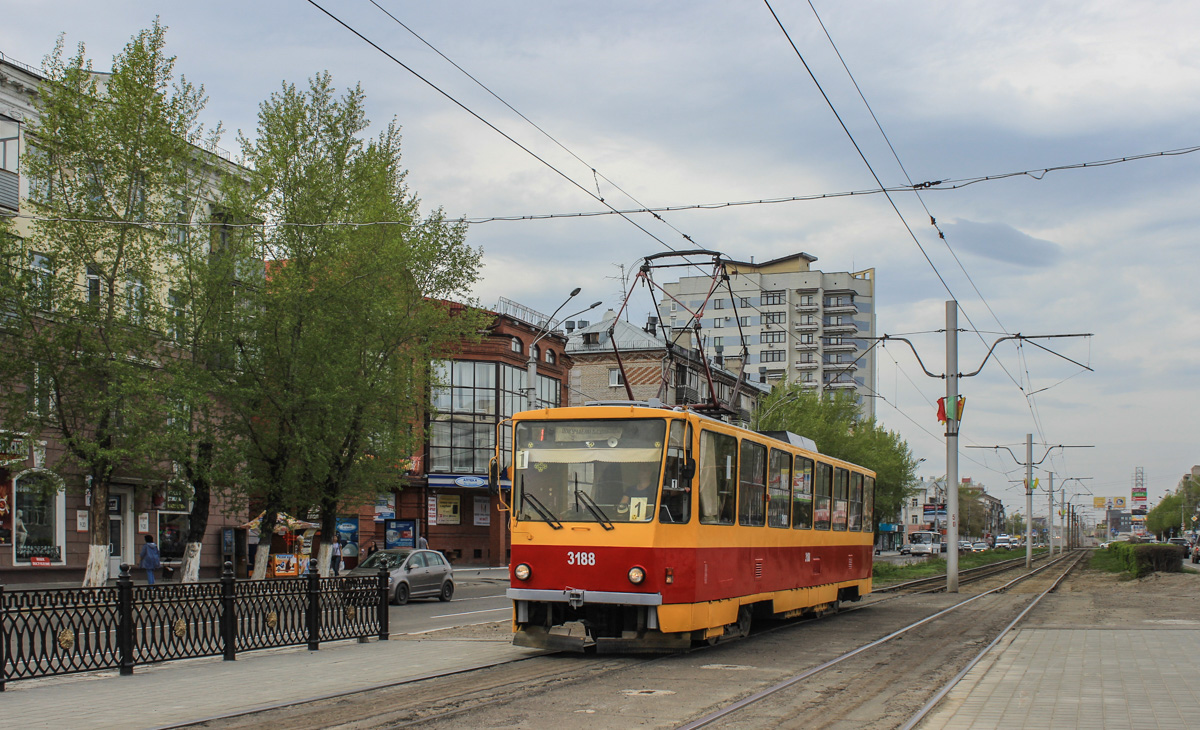 Барнаул, Tatra T6B5SU № 3188