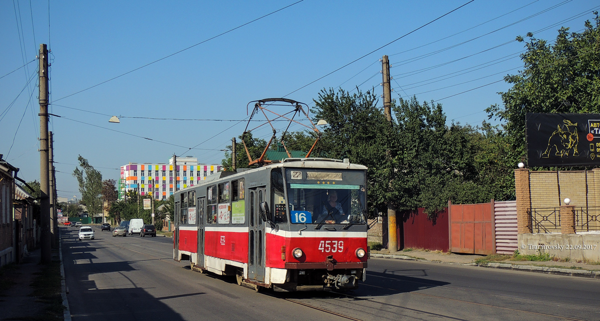 Харьков, Tatra T6B5SU № 4539