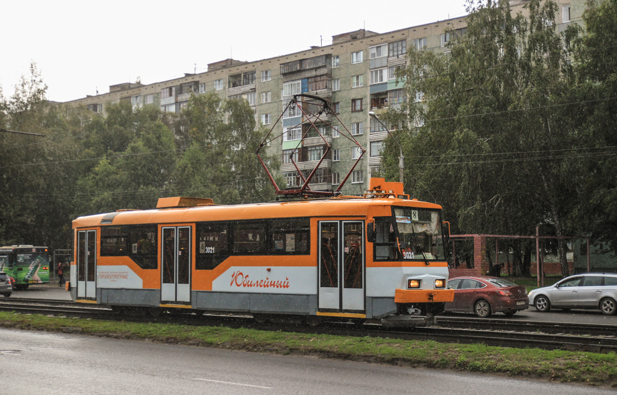Барнаул, Tatra T3SU КВР Барнаул № 3021