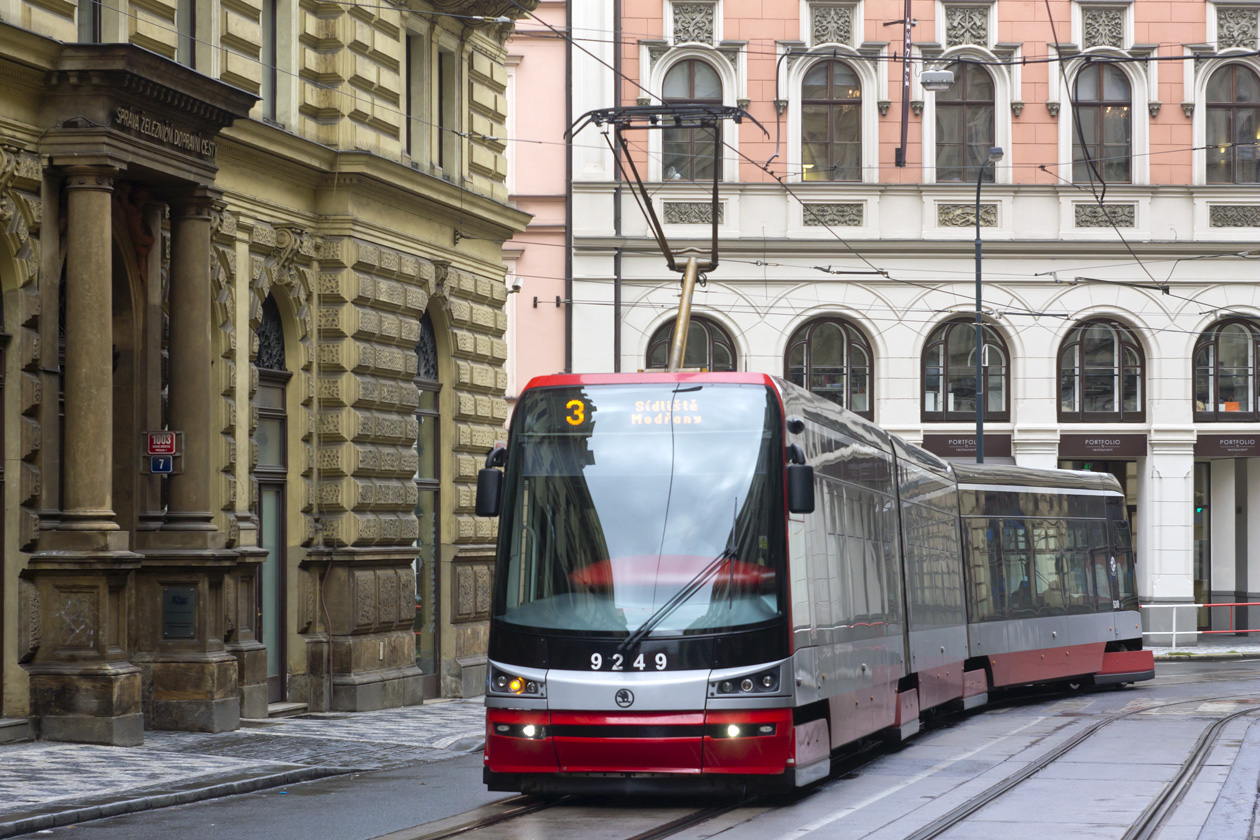 Прага, Škoda 15T3 ForCity Alfa Praha № 9249