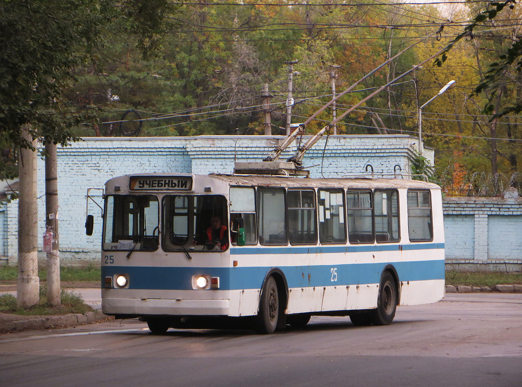 Самара, ЗиУ-682В [В00] № 25; Самара — Конечные станции и кольца (троллейбус)