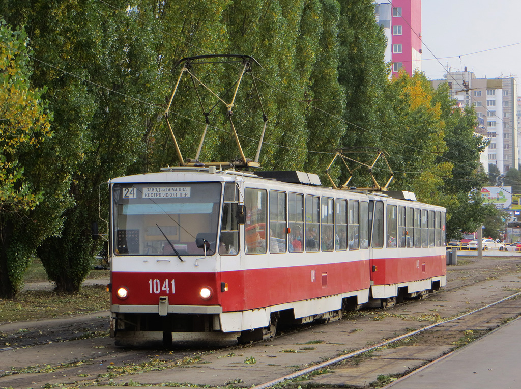 Самара, Tatra T6B5SU № 1041; Самара — Конечные станции и кольца (трамвай)