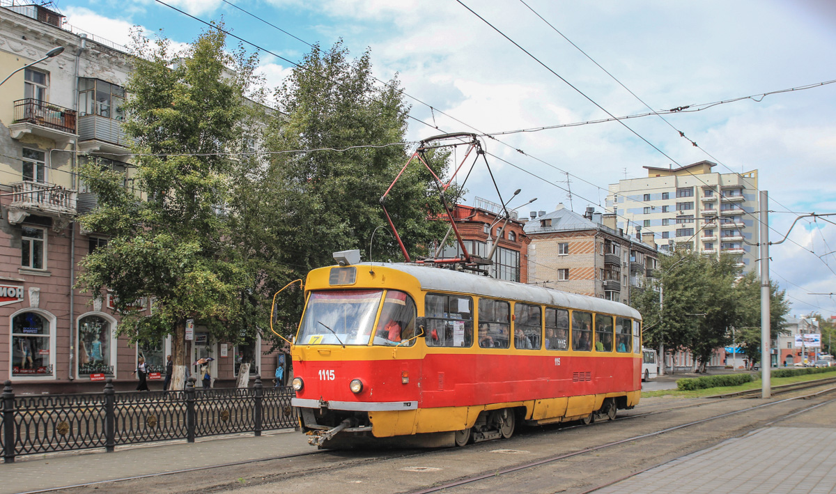 Барнаул, Tatra T3SU № 1115