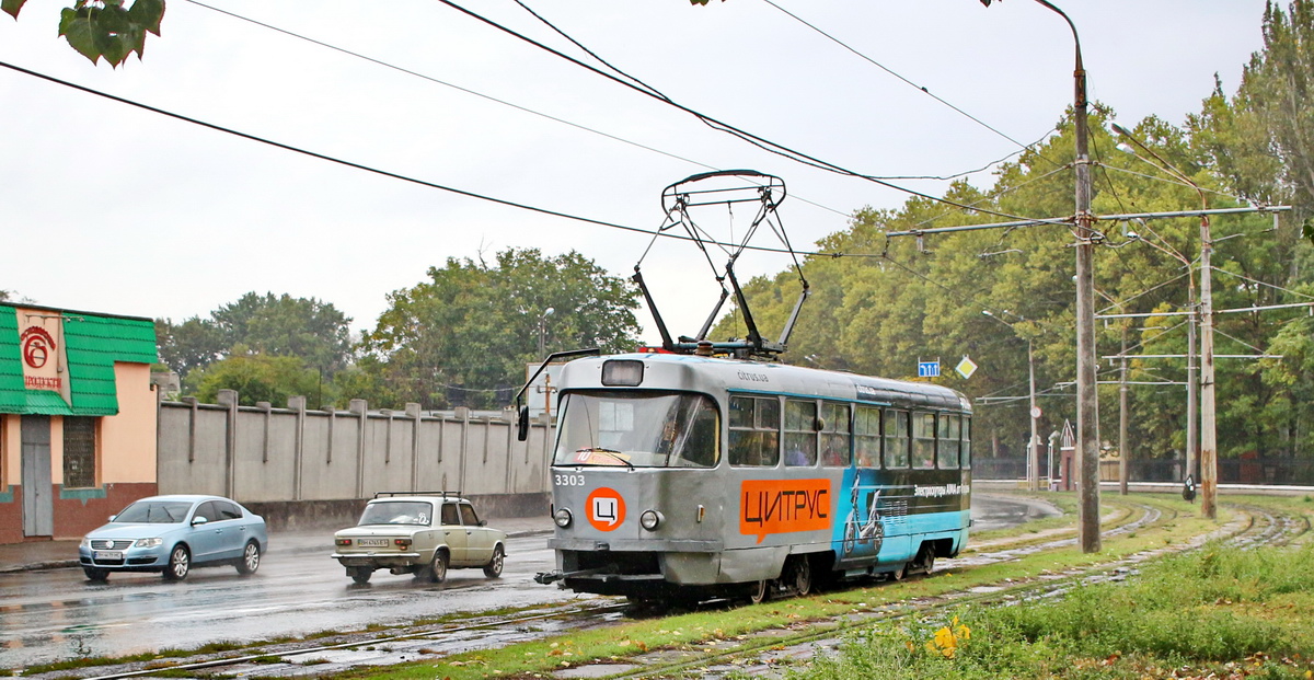 Одеса, Tatra T3R.P № 3303