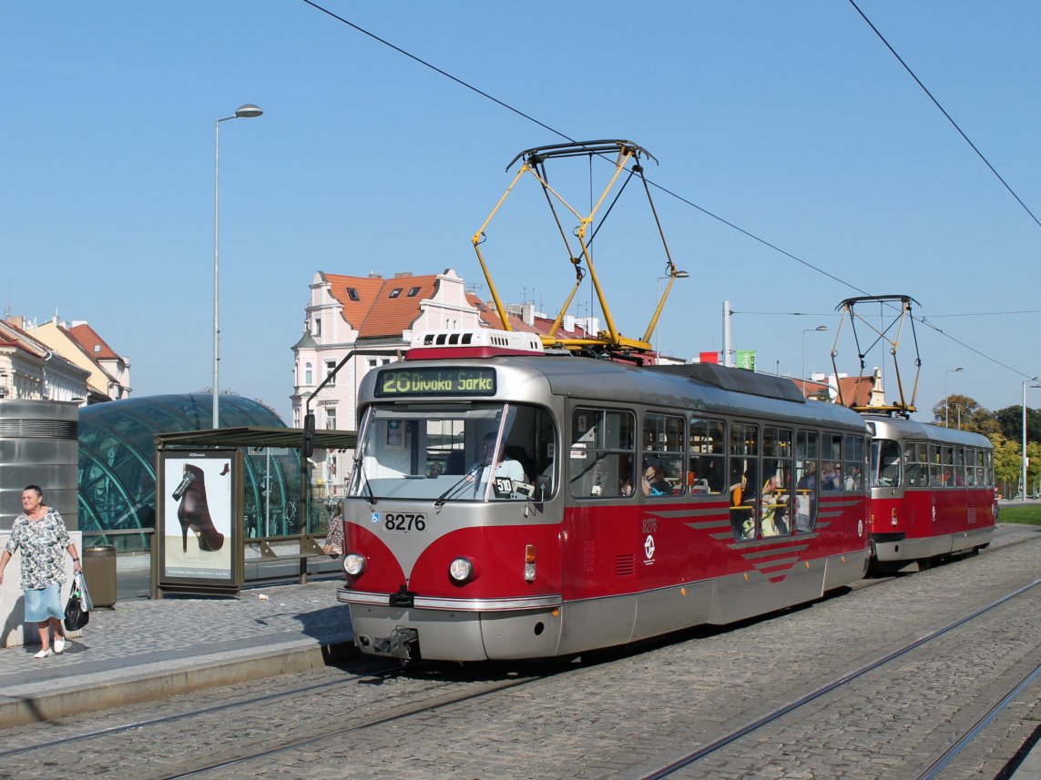 Прага, Tatra T3R.PLF № 8276