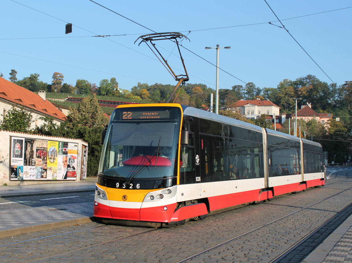 Прага, Škoda 15T4 ForCity Alfa Praha № 9326