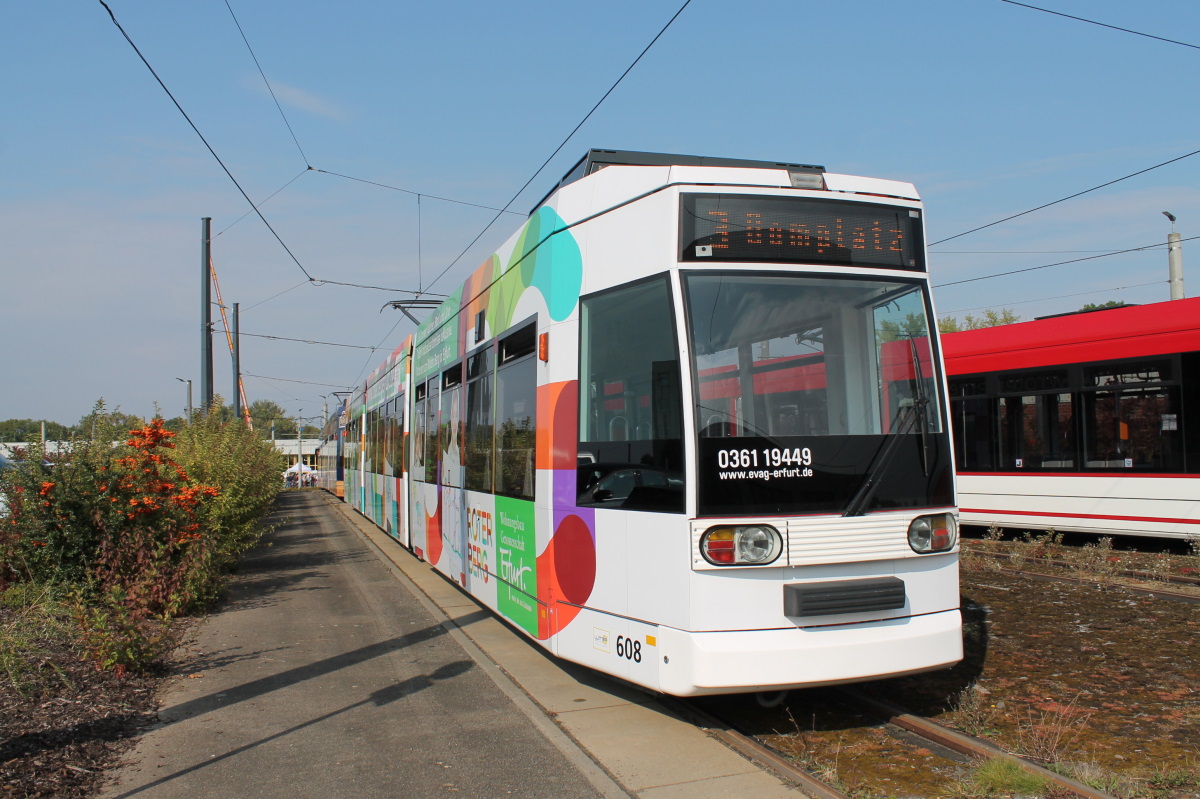 Эрфурт, Duewag MGT6DE № 608