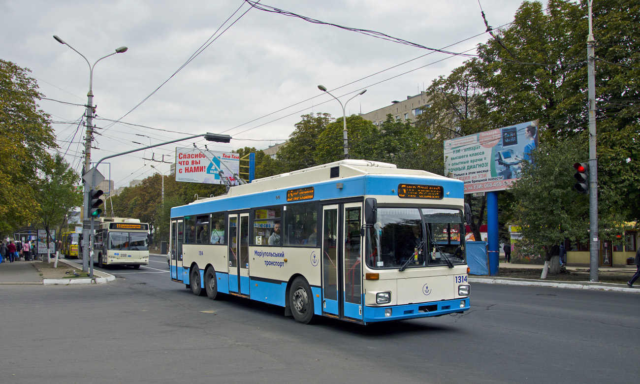 Мариуполь, MAN/Gräf & Stift 860 SL172HO № 1314