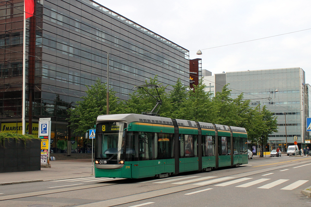 Helsinki — Espoo, Bombardier Variotram MLRV1 — 219