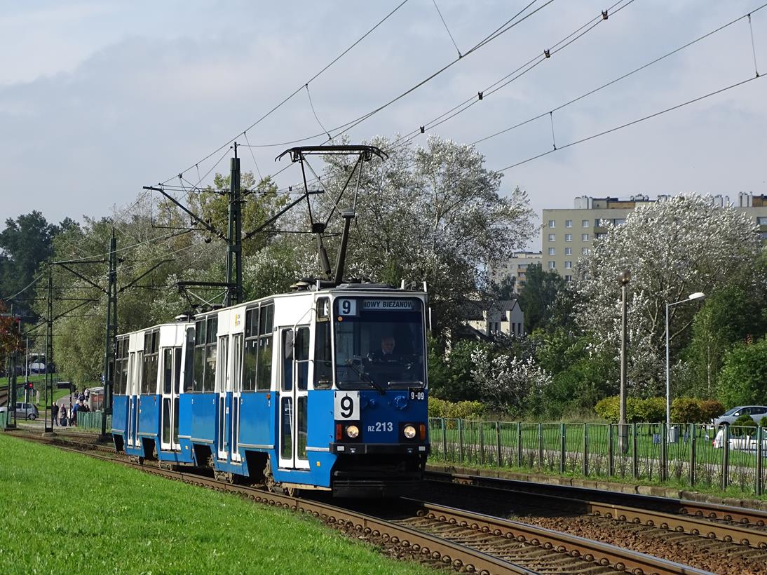 Краков, Konstal 105Na № RZ213