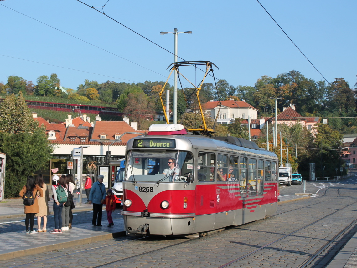 Prague, Tatra T3R.PLF Br. 8258