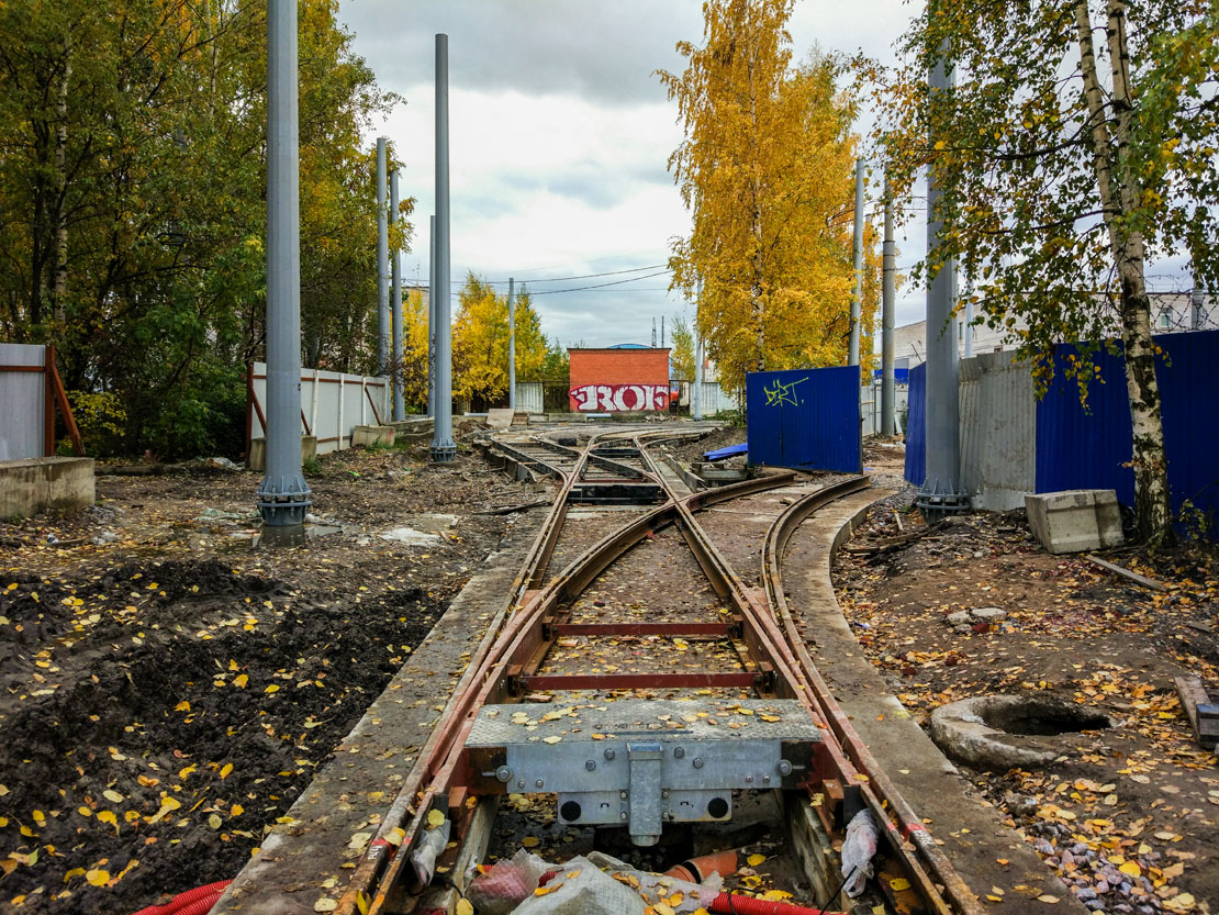 Pietari — Terminal stations; Pietari — Track repairs
