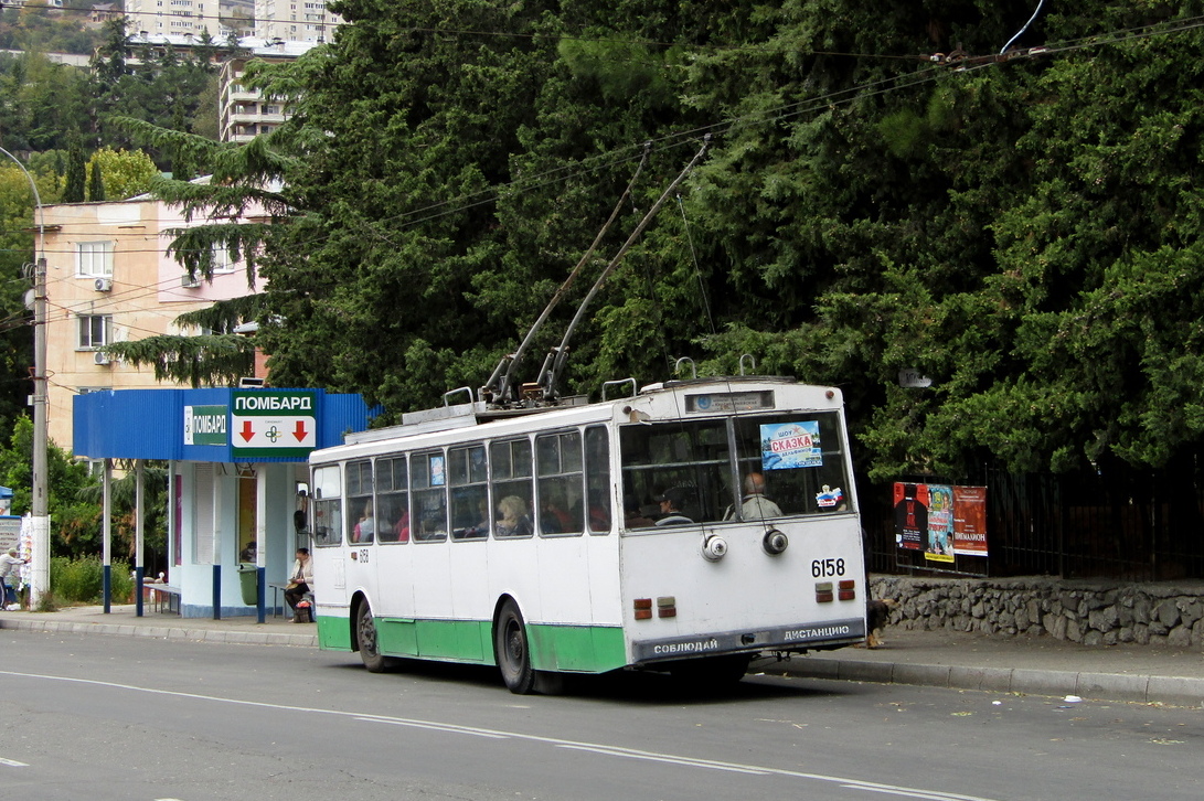 Крымский троллейбус, Škoda 14Tr11/6 № 6158