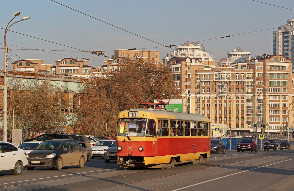 Екатеринбург, Tatra T3SU № 317