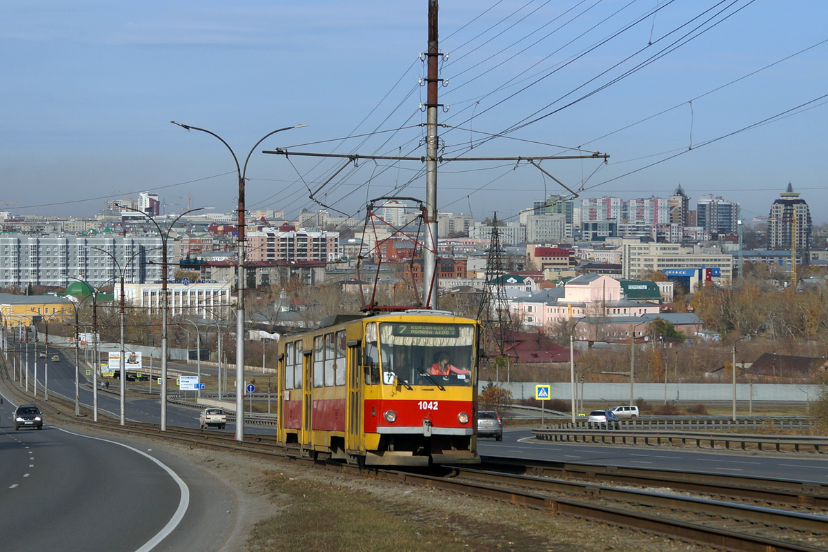 Барнаул, Tatra T6B5SU № 1042