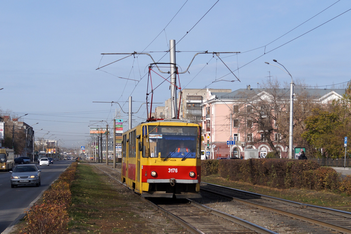 Барнаул, Tatra T6B5SU № 3176