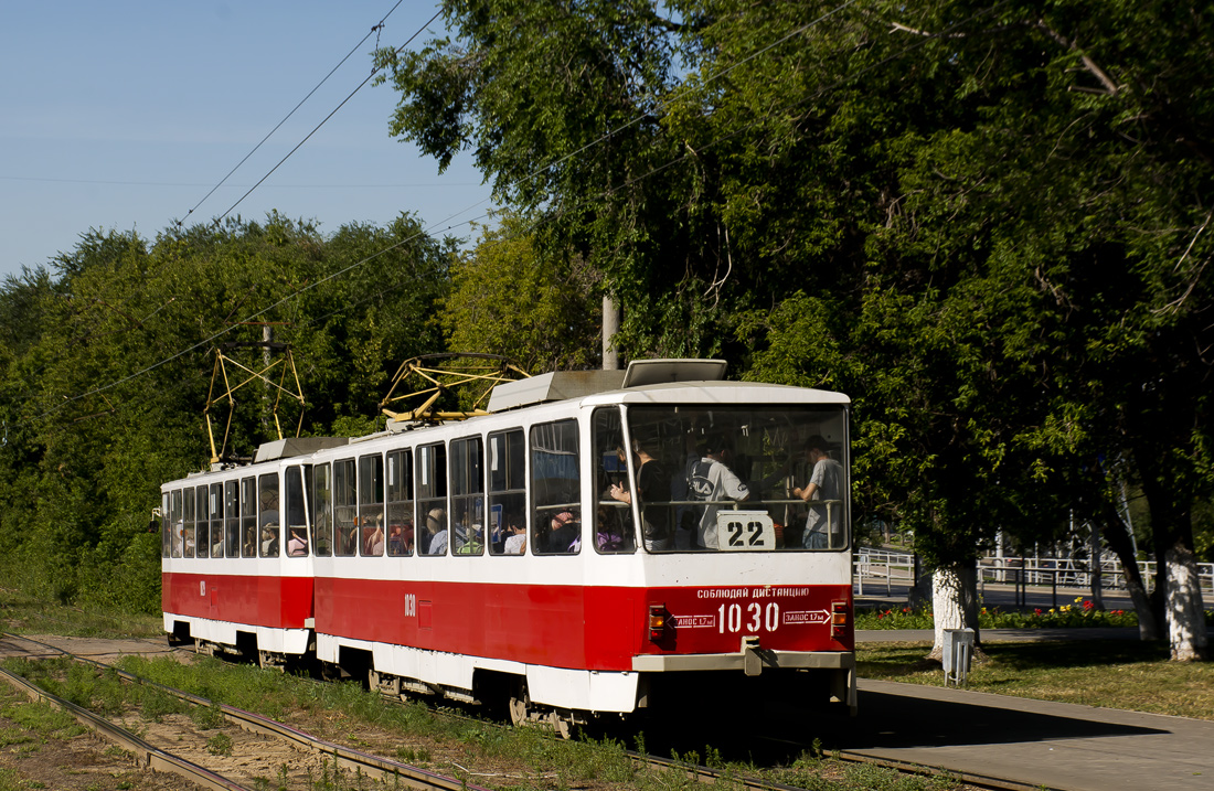 Самара, Tatra T6B5SU № 1030