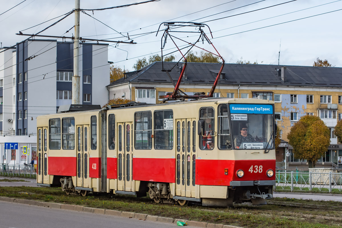 Калининград, Tatra KT4SU № 438