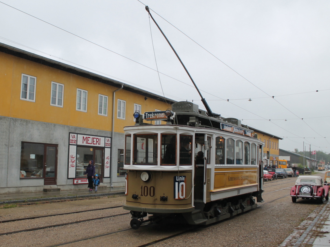 Скьолленесхольм, Четырёхосный моторный вагон № 100