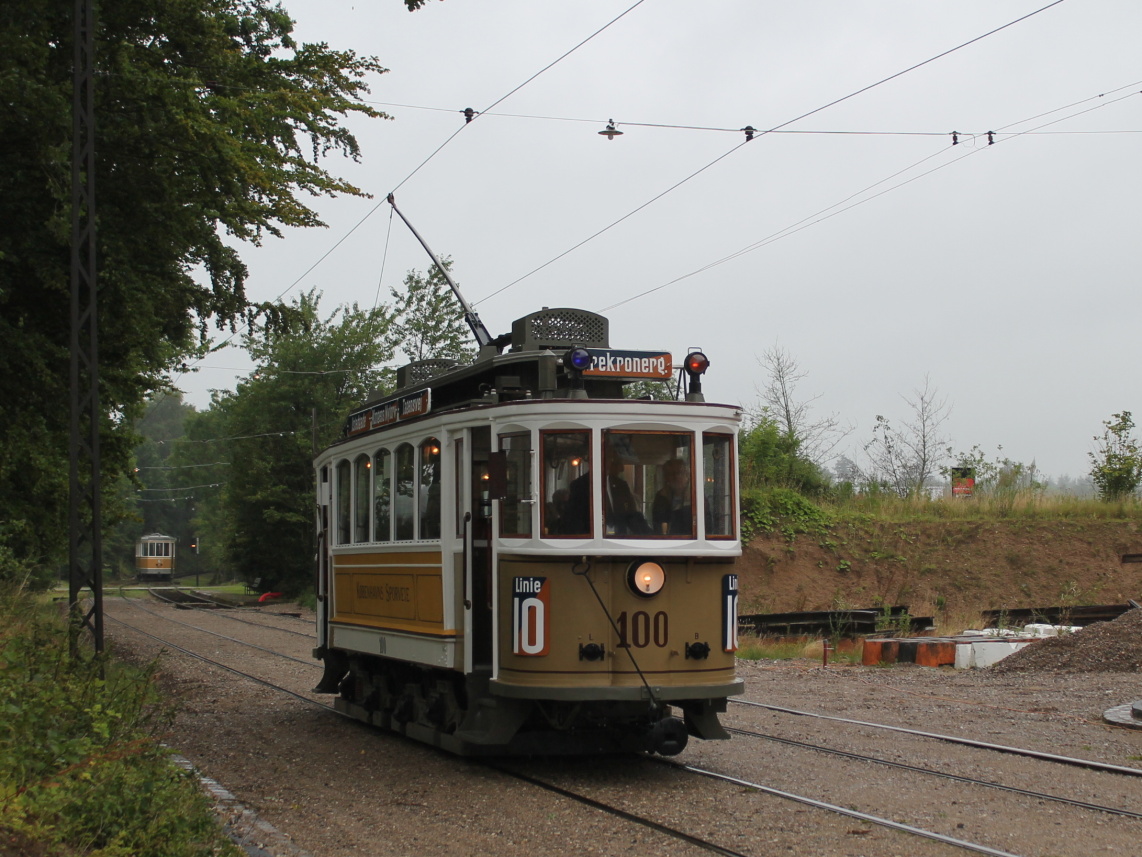 Скьолленесхольм, Четырёхосный моторный вагон № 100