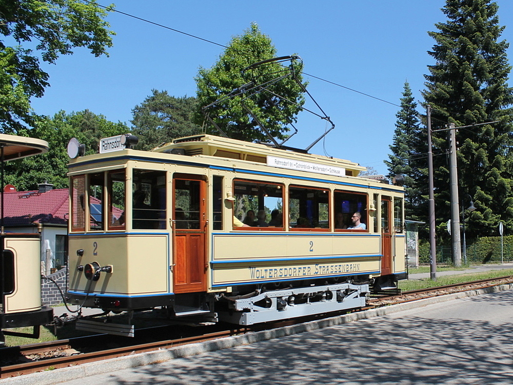 Вольтерсдорф, Двухосный моторный вагон O&K № 2