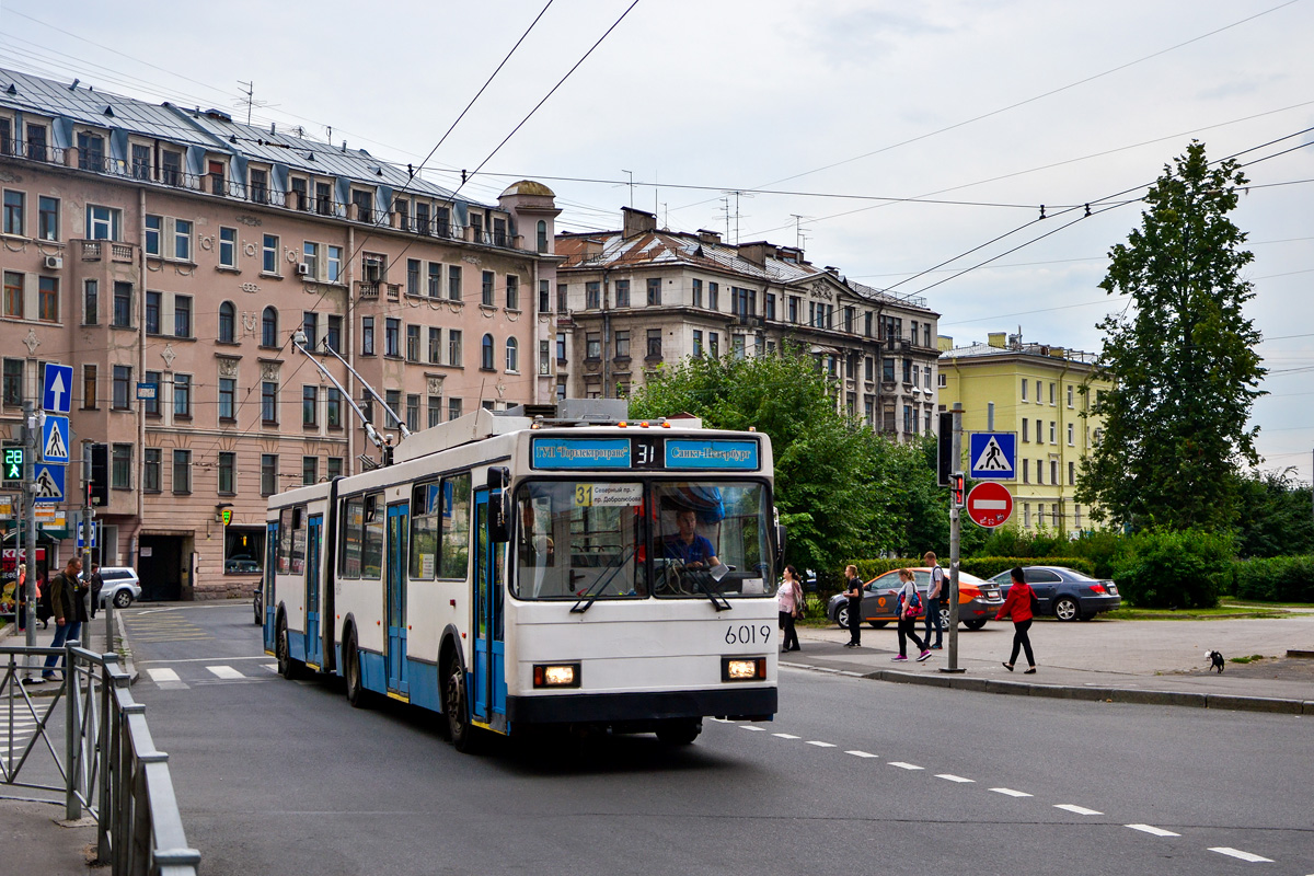 Санкт-Петербург, ВМЗ-6215 № 6019