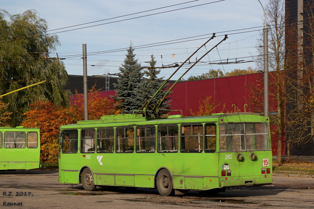 Каунас, Škoda 14Tr02/6 № 282