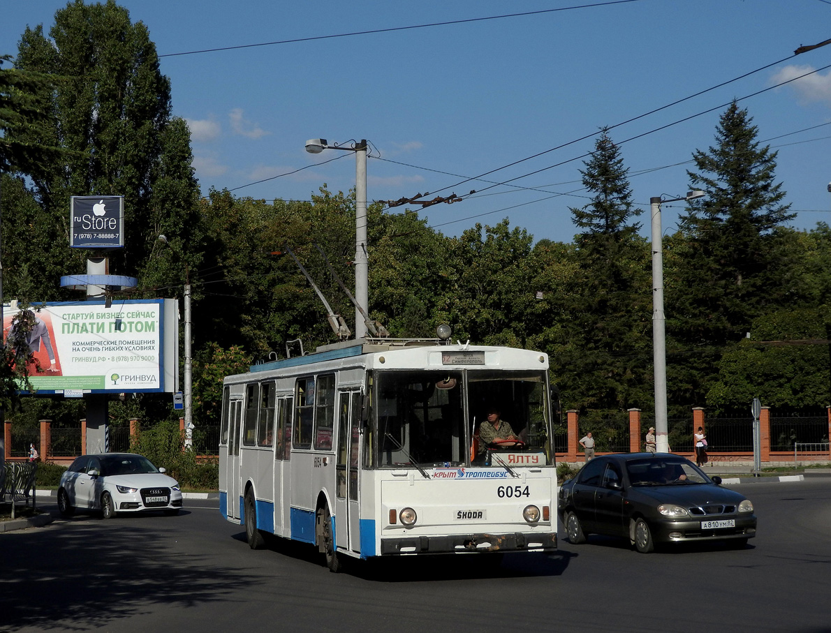 Крымский троллейбус, Škoda 14Tr02/6 № 6054