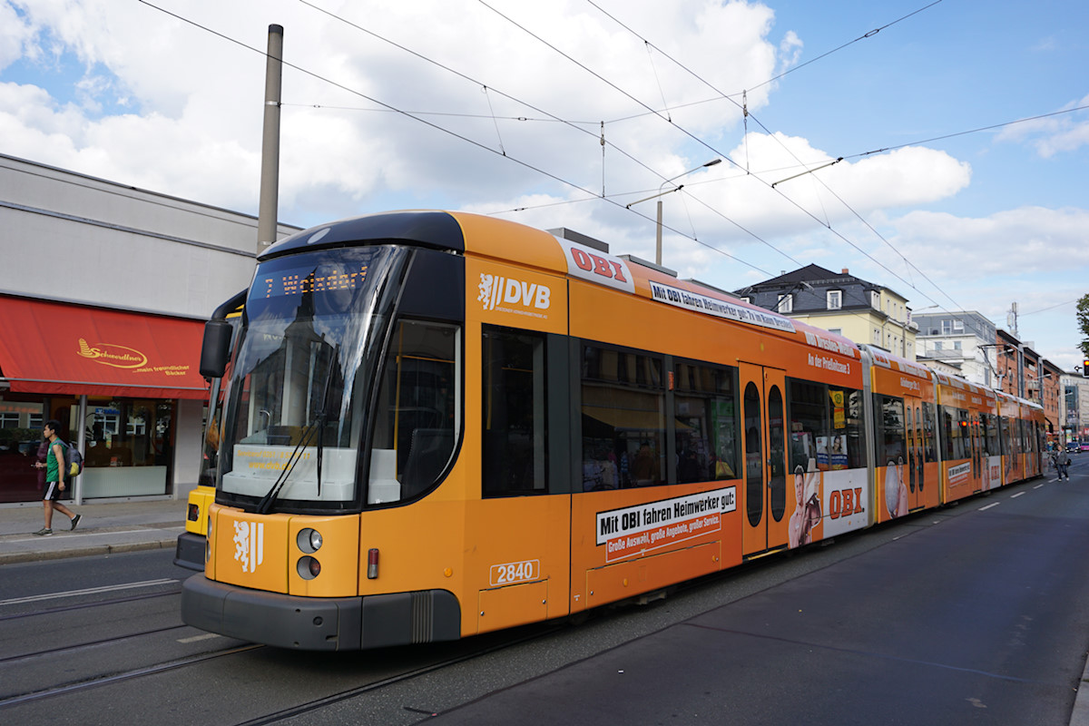 Дрезден, Bombardier NGT D12 DD № 2840 Дрезден, Bombardier NGT D12 DD № 2840