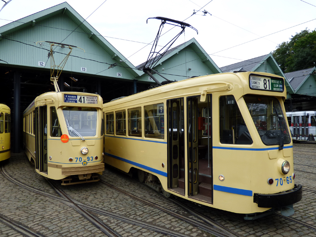 Брюссель, BN PCC серия 7000 № 7065; Брюссель, BN PCC серия 7000 № 7093