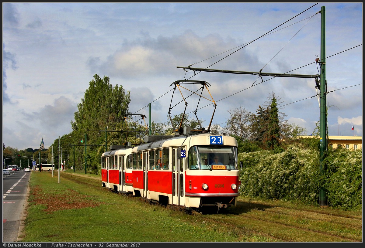 Прага, Tatra T3M № 8014