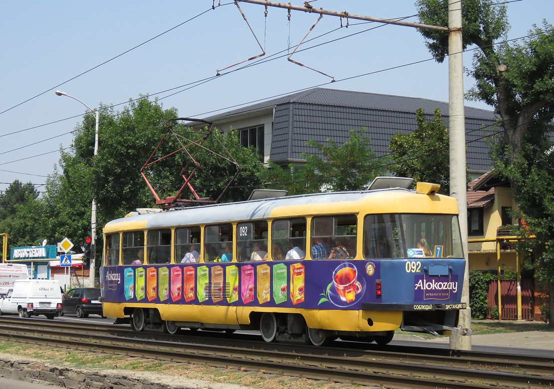 Краснодар, Tatra T3SU № 092