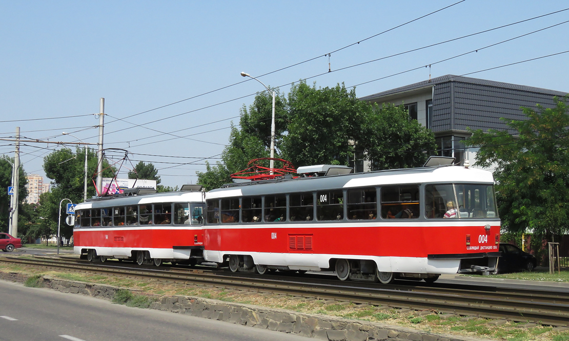 Краснодар, Tatra T3SU КВР ТРЗ № 004