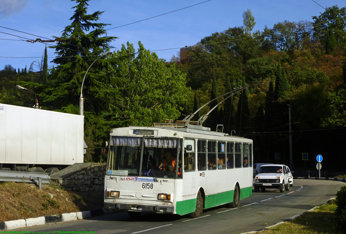 Крымский троллейбус, Škoda 14Tr11/6 № 6158
