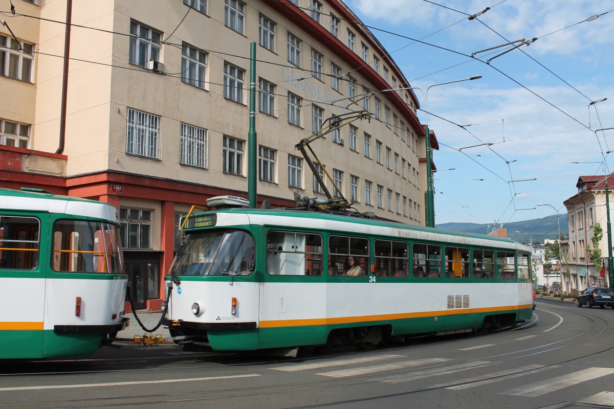 Либерец ― Яблонец-над-Нисой, Tatra T3R.PV № 34