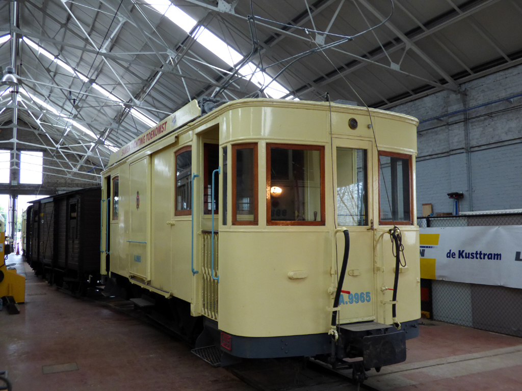 Береговой трамвай, Двухосный грузовой моторный Franco-Belge № A.9965