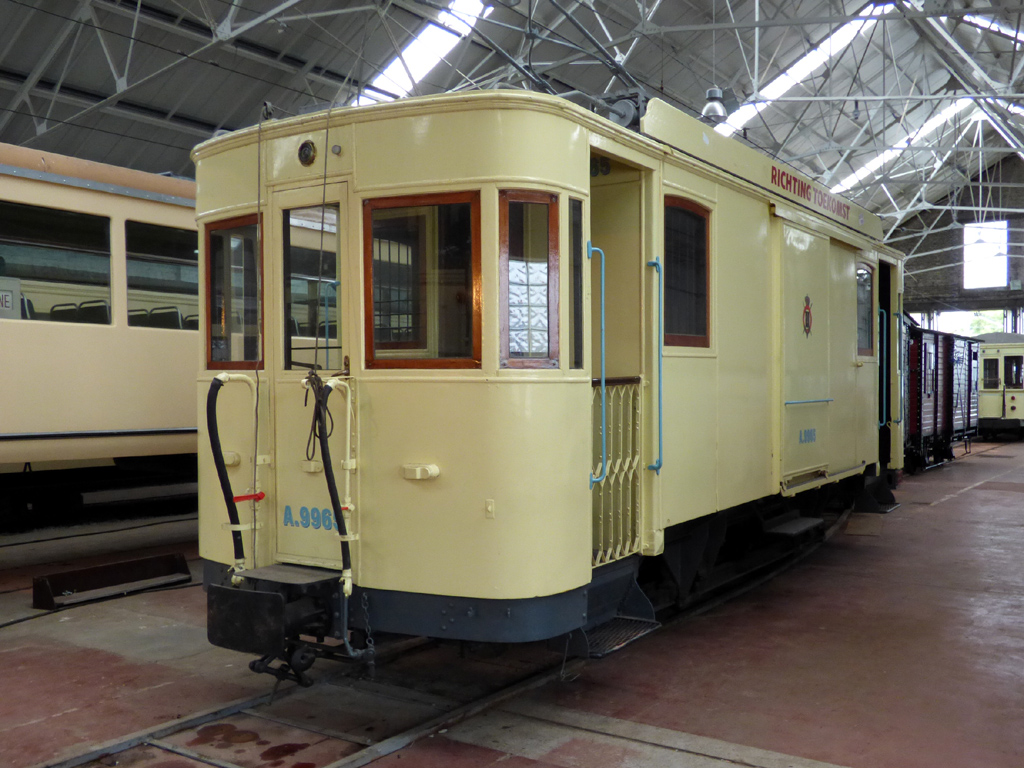 Береговой трамвай, Двухосный грузовой моторный Franco-Belge № A.9965