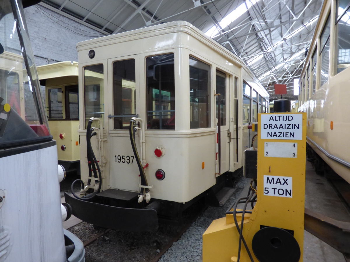Береговой трамвай, SNCV Destelbergen прицепной № 19537