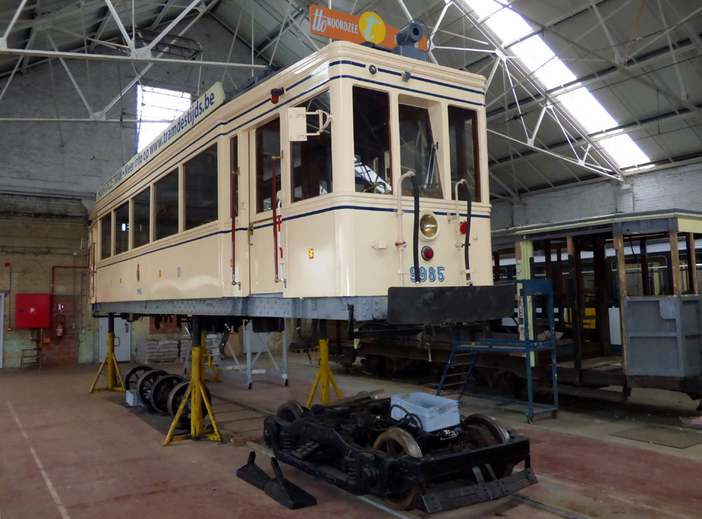 Kusttram, SNCV Standard wooden motor car Nr 9985