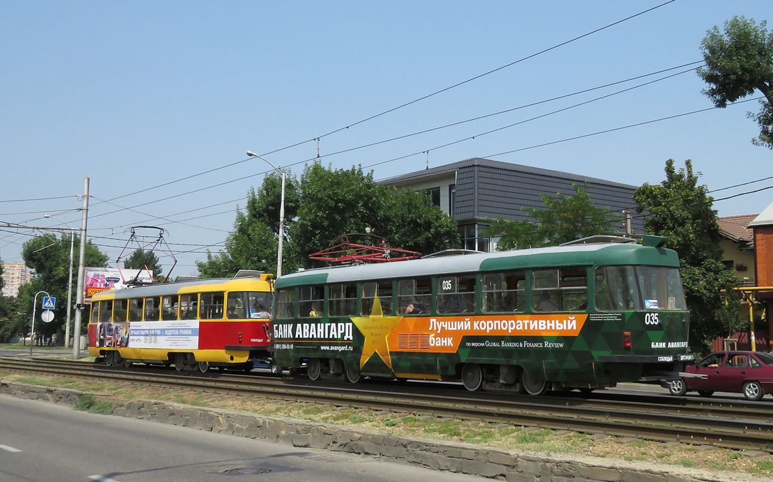 Краснодар, Tatra T3SU № 035