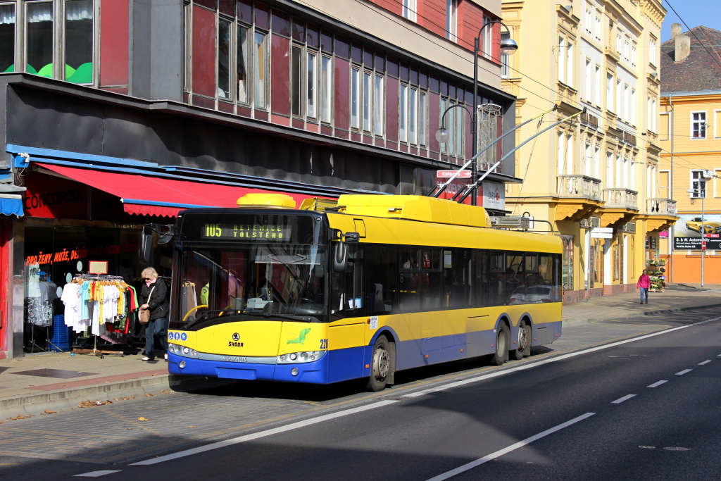 Teplice, Škoda 28Tr Solaris III № 220 Teplice, Škoda 28Tr Solaris III № 220