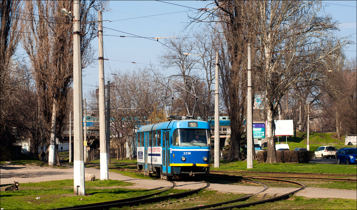 Одесса, Tatra T3R.P № 3336