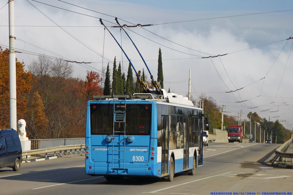Crimean trolleybus, Bogdan T70110 # 8300
